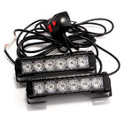 Le luci di avvertimento dello stroboscopio della polizia DRL 24V 960lm LED azzardano il lampeggiamento
