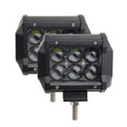 4 lente doppia delle barre di luci del lavoro di fila 30W 6500K Off Road LED di pollice 4D per la jeep del camion