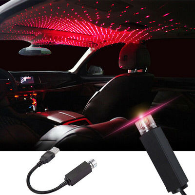 Luci ambientali interne al neon del tetto 5v 20mm dell'automobile di USB LED