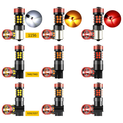 1156 luci della coda dell'automobile LED di T20 7440 6500K 30pcs 1500lm