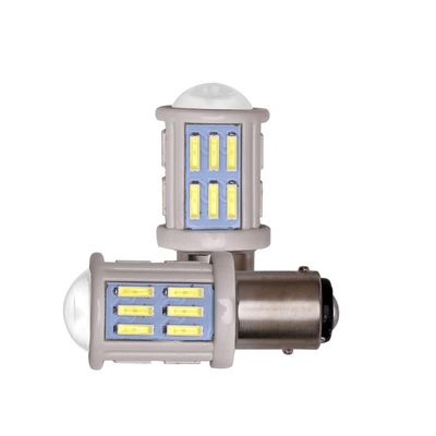 Lampadine della coda di 27SMD 1156 S25 LED, luci di segnalazione di giro 864lm