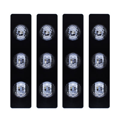 luci dell'atmosfera di 4In RGB LED con la ripresa esterna per l'automobile
