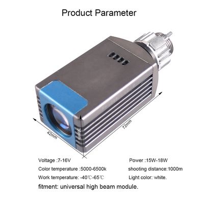 lampadine del faro del laser di luce abbagliante 6000K, 15w Mercedes Laser Headlights