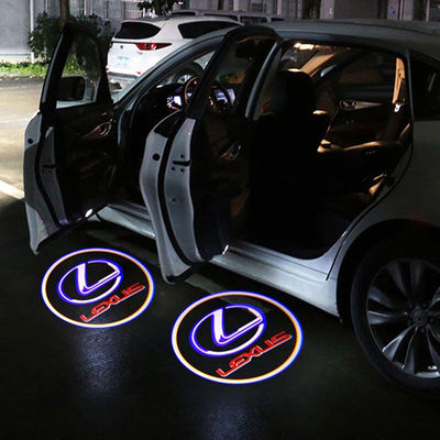 Automobile Logo Door Lights Projector di 6.5CM